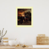 Poster St MICHEL ET LE DRAGON (Cuisine)