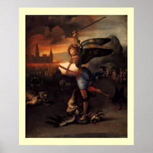 Poster St MICHEL ET LE DRAGON