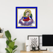 Poster St. Michel l'Archange (M 009) (Bureau à domicile)