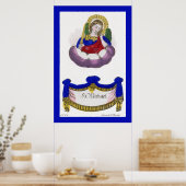 Poster St-Michel l'Archange (M 009) (Cuisine)