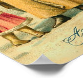 Poster St. Nick et les enfants à Noël (Coin)