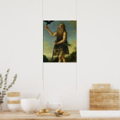 Poster St. Onuphrius (huile sur toile) (Cuisine)