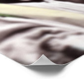 Poster St Padre Pio à la messe. (Coin)