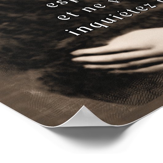 Poster St Padre Pio Catholique Saint (Coin)