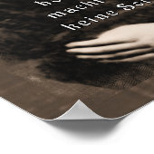 Poster St Padre Pio Catholique Saint-Allemand (Coin)