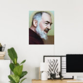 POSTER ST PADRE PIO DE PIETRELCINA (Bureau à domicile)