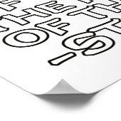 Poster St. Patrick Catholique Prière (Coin)