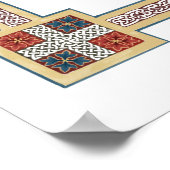 Poster St. Patrick’s Breastplate Prayer with Celtic Knots (Coin)