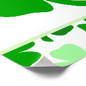 Poster ST PATRICK'S DAY Baby shower / Anniversaire (Coin)