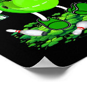 Poster St. Patrick's Day Bowling Drinking Beer Lover Joue (Coin)