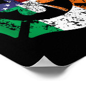 Poster St Patrick's Day Fireman Gift Proud Firefighter Qu (Coin)