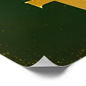 Poster St. Patrick's Day Luck Of The Irish Clover Martini (Coin)