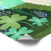 Poster St. Patrick's Day Lucky Lamb Art (Coin)