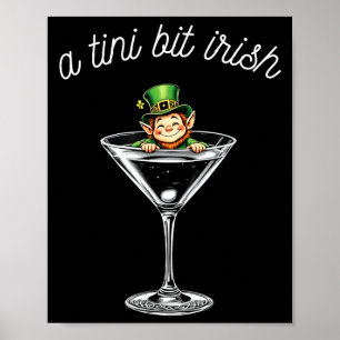 Poster St patricks day lucky leprechaun femmes un tout pe