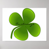 Poster St Patrick's Day Shamrocks Thunder_Cove (Devant)