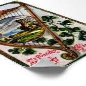 Poster St Patrick's vintage (Coin)