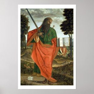 Poster St Paul, 1520 (huile sur le panneau)