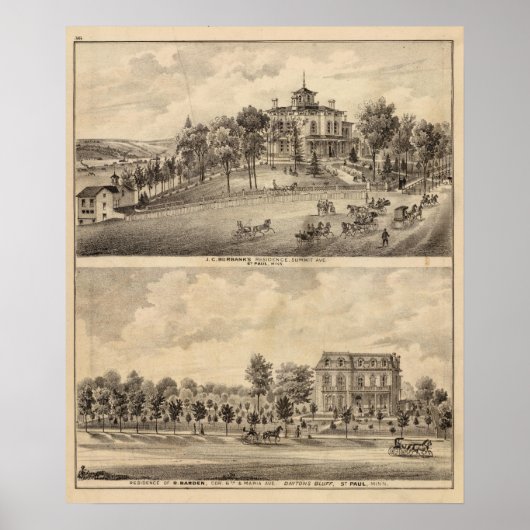 Poster St. Paul, Minnesota (Devant)