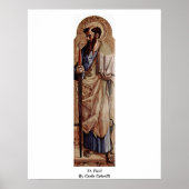 Poster St. Paul Par Carlo Crivelli (Devant)