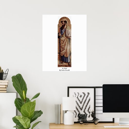 Poster St. Paul Par Carlo Crivelli (Bureau à domicile)
