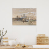 Poster St. Paul’s (1862-1863) David Roberts (Cuisine)