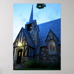 Poster St Paul's dans la soirée