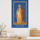 Poster St. Philomena avec Ancre (SNV 051) (Cuisine)
