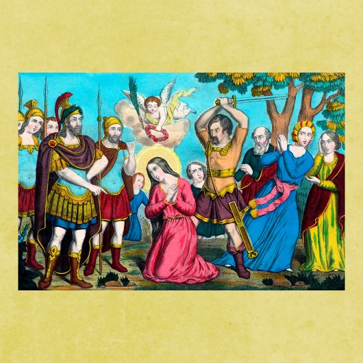 Poster St. Philomena Décapité