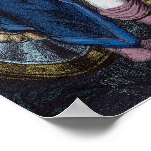 Poster St Philomena prise avec des flèches (Coin)