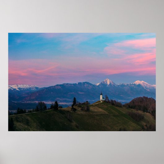 Poster St Primus Jamnik Slovénie (Devant)