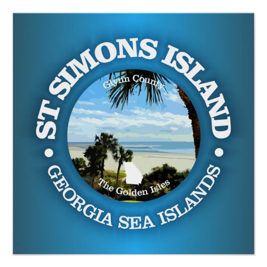 Poster St Simons (C) (Devant)