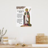 Poster St Swithin de Winchester (Cuisine)
