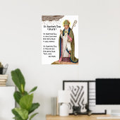 Poster St Swithin de Winchester (Bureau à domicile)