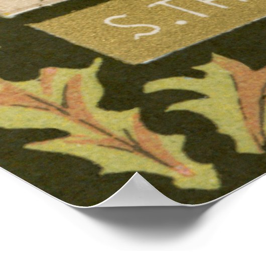 Poster St. Thomas Becket avec épée en mitre (P 005) (Coin)