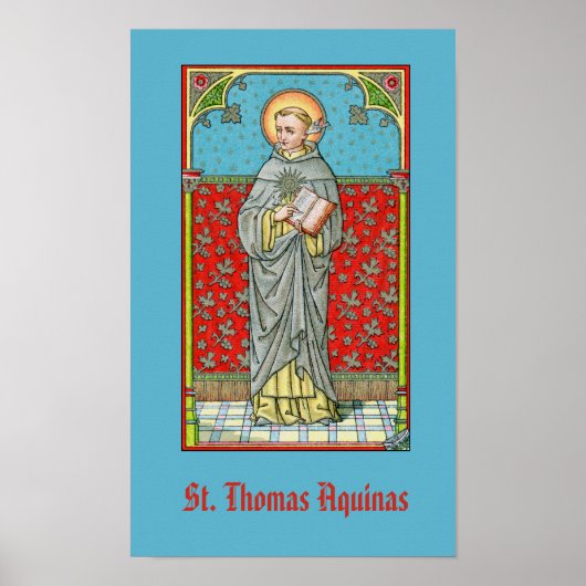 Poster St. Thomas d'Aquin (VVP 002) (Devant)