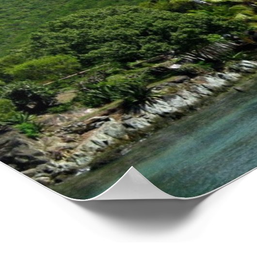 Poster St. Thomas, Îles Vierges américaines (Coin)