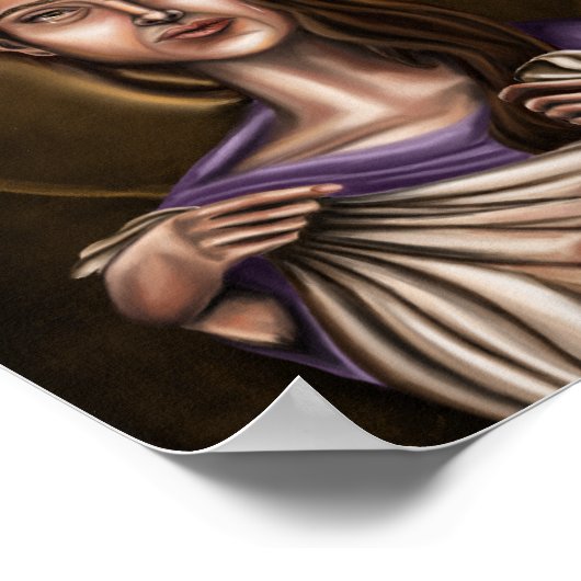 Poster St. Veronica Large Print (Coin)