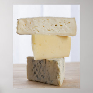 Poster Stack of cheese