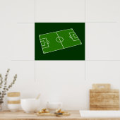 Poster Stade de football (Cuisine)