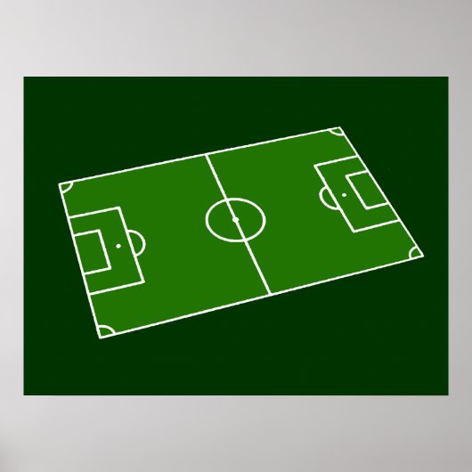 Poster Stade de football (Devant)