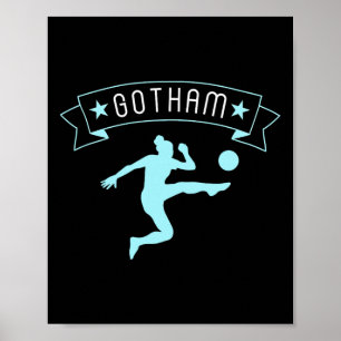Poster Stade de soutien aux supporters de Gotham Soccer M