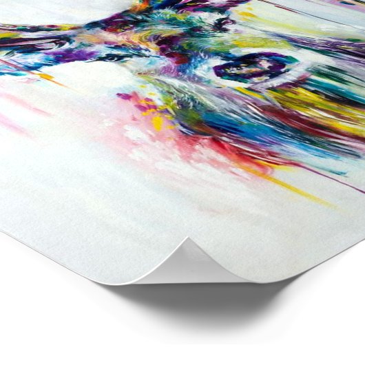 Poster - Stade multicolore (Coin)