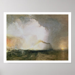 Poster Staffa, Grotte de Fingal, 1832 (huile sur toile)