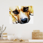 Poster Staffordshire Bull Terrier (Cuisine)