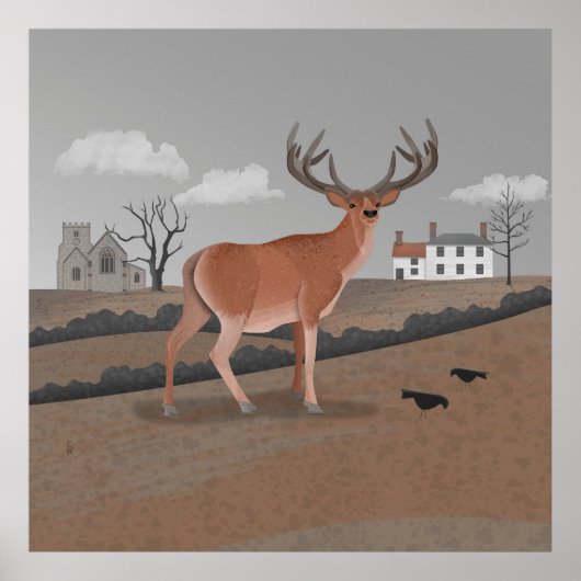 Poster Stag (Devant)