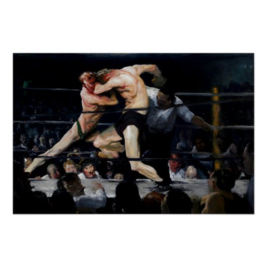 Poster Stag à Sharkey's 1909 (Devant)