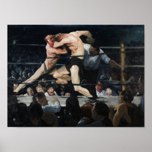 Poster Stag à Sharkey's - George Bellows