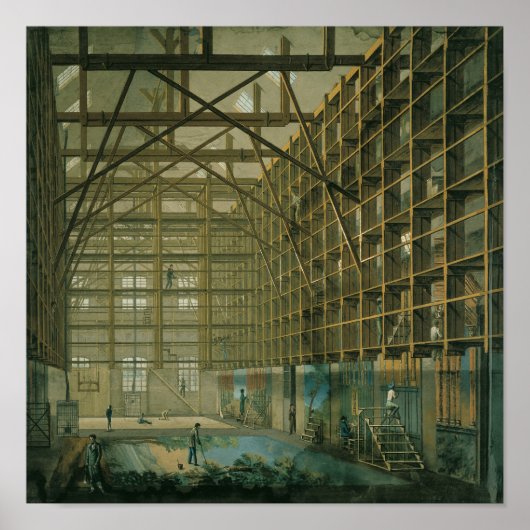 Poster Stage Set Workshop of the Paris Opera, c.1800-20 (Devant)