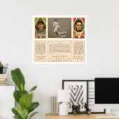 Poster Stahl Red Sox Browns Baseball 1912 (Bureau à domicile)