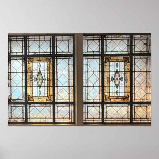 Poster Stained Glass (Devant)